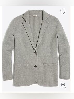 J. Crew Factory Sweater Blazer Cotton XL